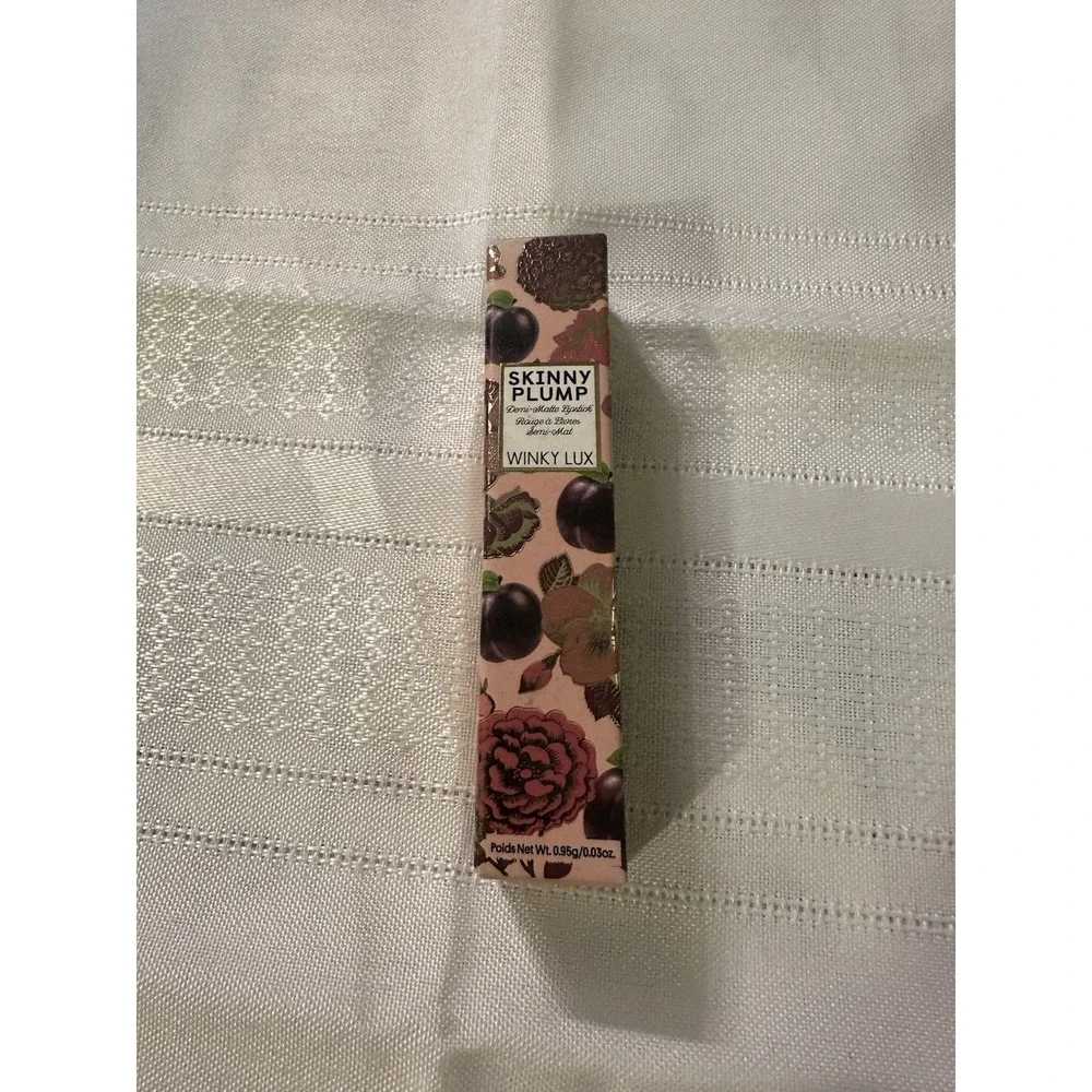 Winky‎ Lux Skinny Plump Demi-Matte Lipstick In Rom Com 0.95g Nw In Box